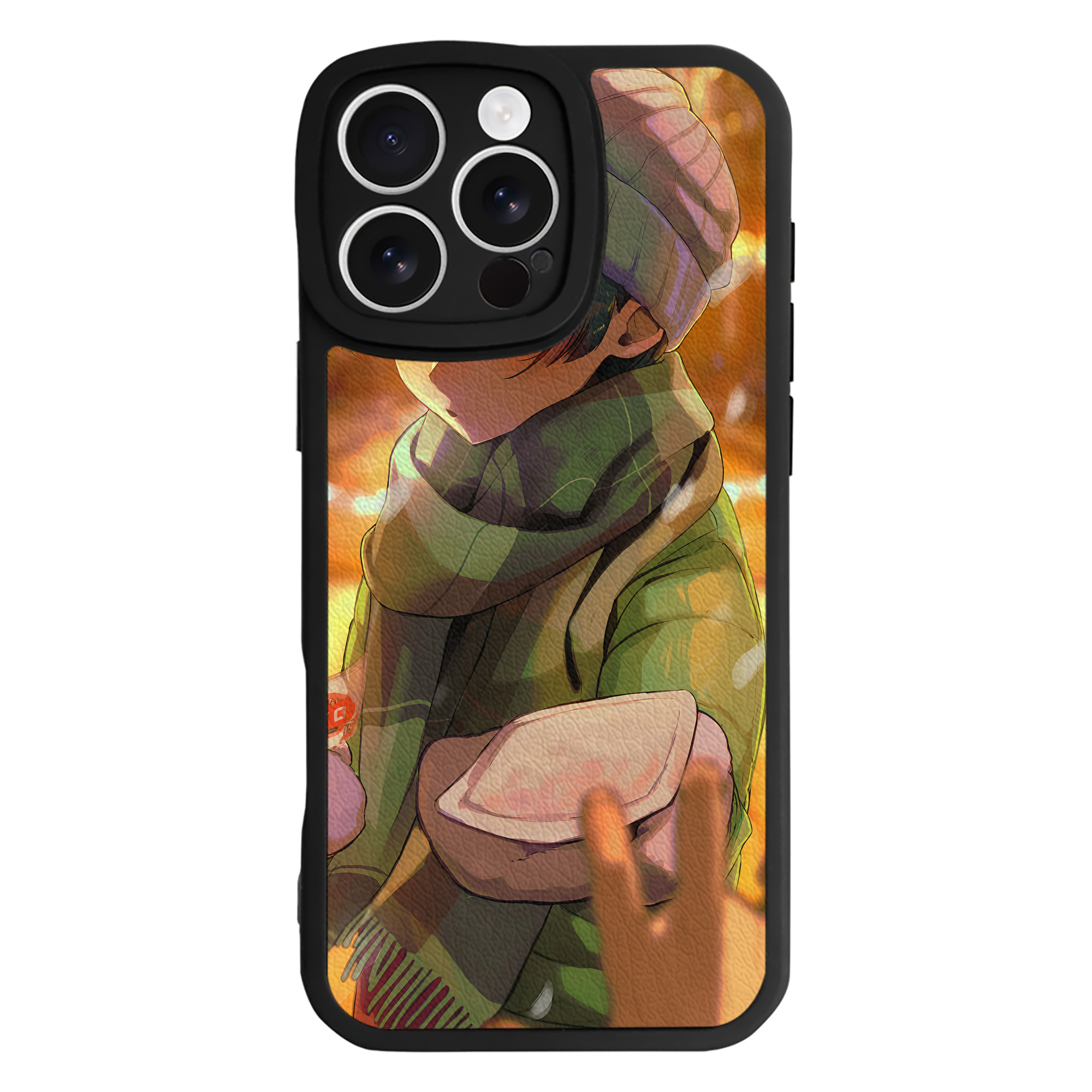 （画像用） 薬屋のひとりごと The Apothecary Diaries 【iPhone 16シリーズ対応】シリコンスマホケース（レザー調） 材質：シリコン